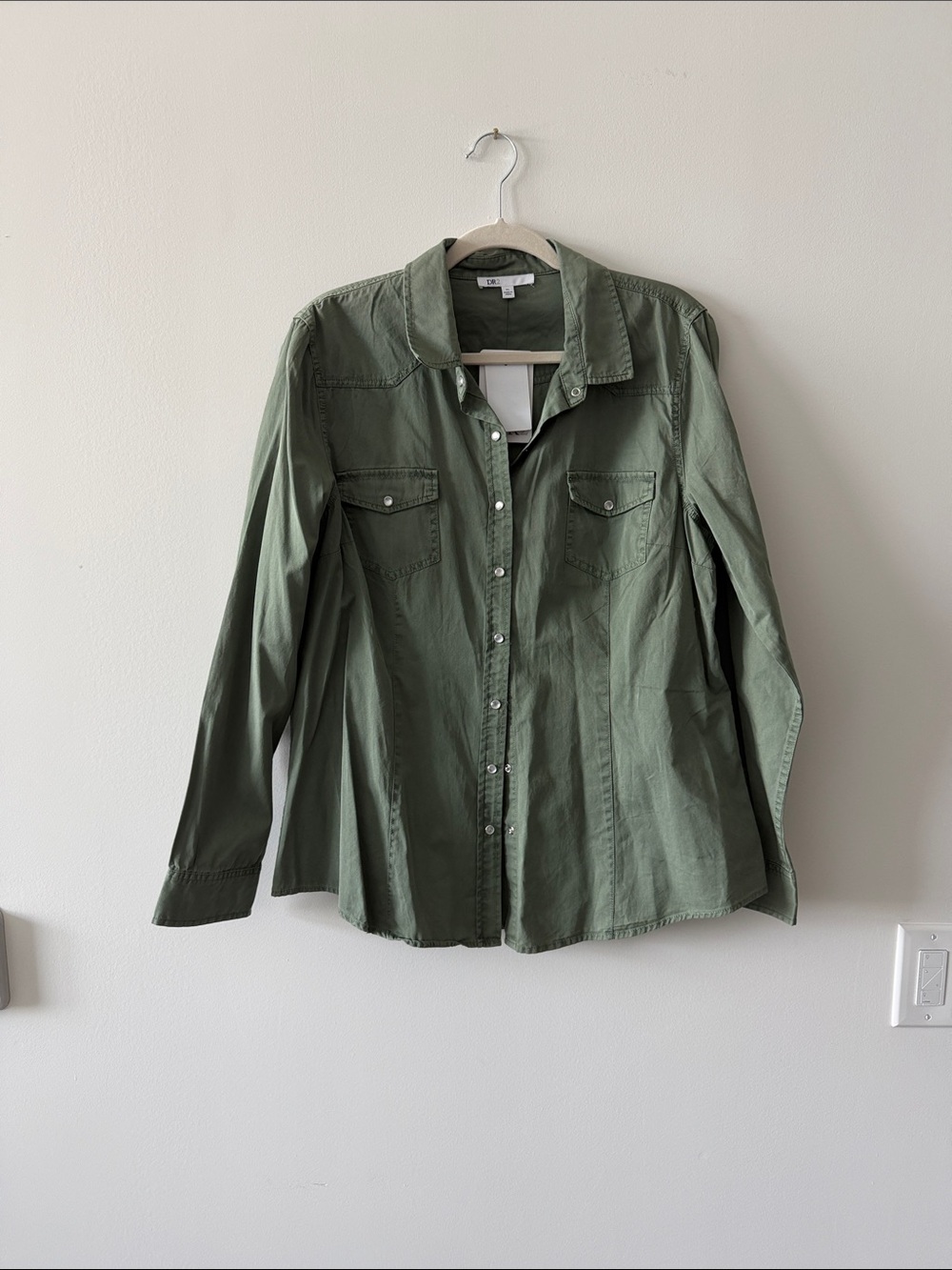 DR2 Olive Utility Button-Down Shirt